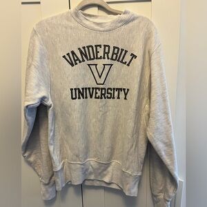 Champion Gray Vanderbilt Sweatshirt